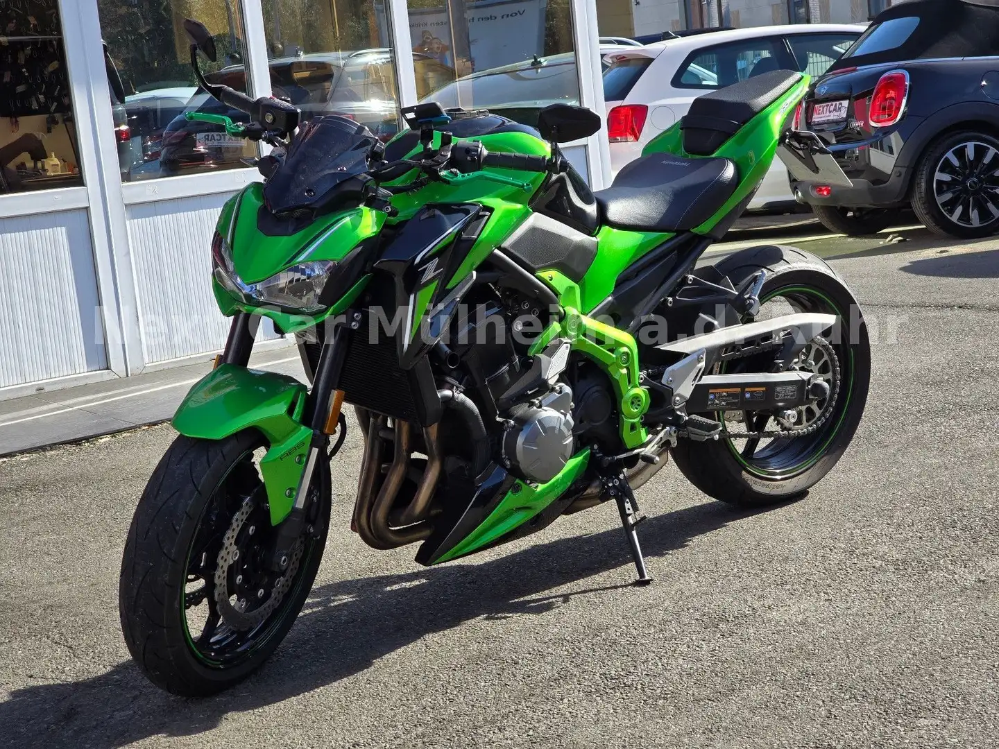 Kawasaki Z 900 Shark Auspuffanlge * Traumzustand * Grün - 2