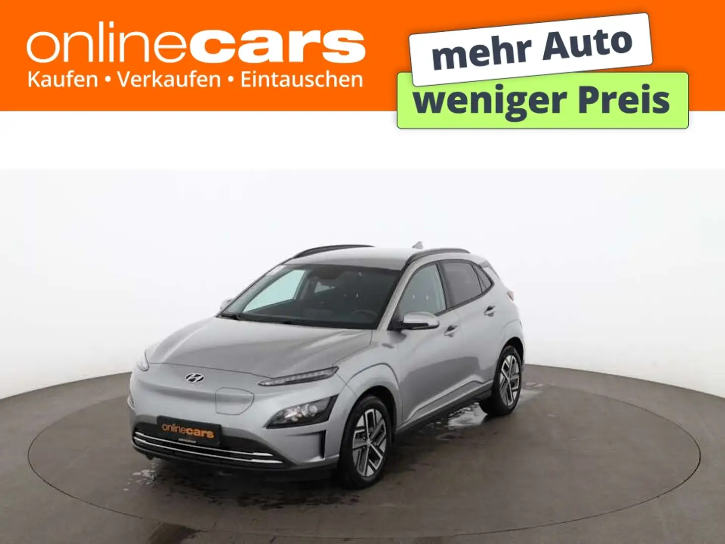 Hyundai KONA Elektro Edition 30+ 39kWH Aut NAVI SITZHZG Silber - 1
