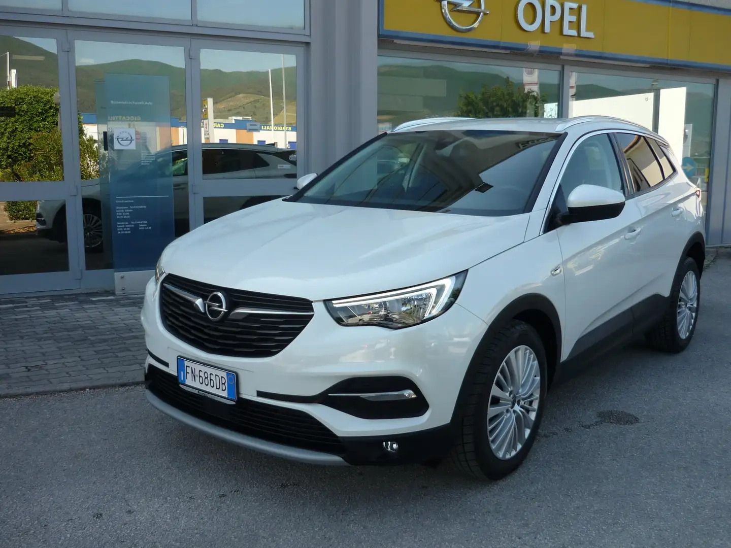 Opel Grandland X 1.6 ecotec Innovation Bianco - 1