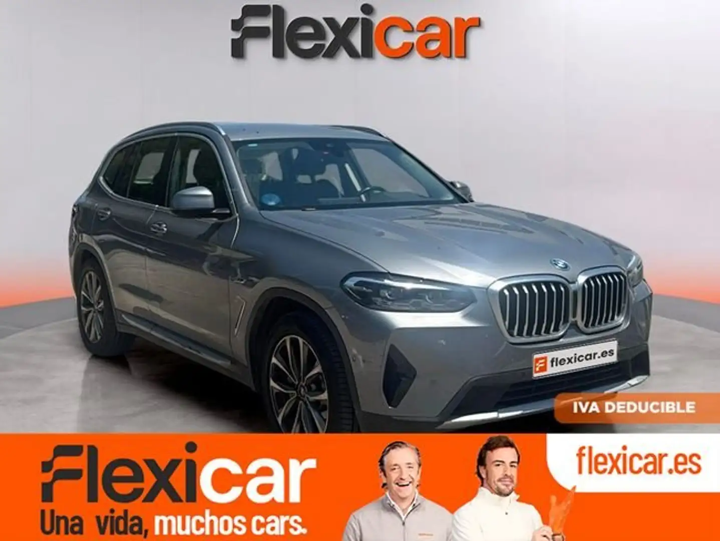 BMW X3 xDrive 30e xLine Gris - 1
