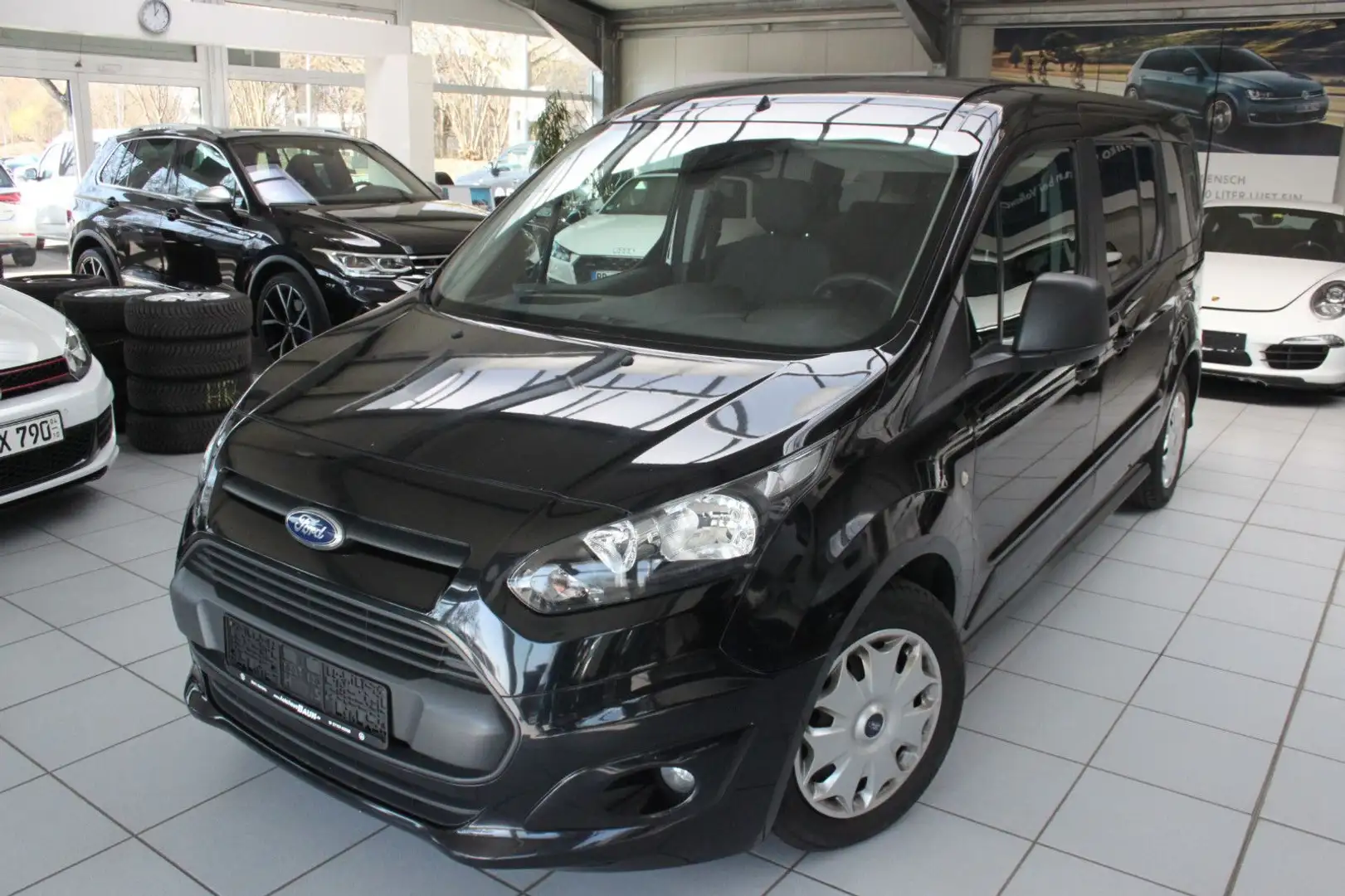Ford Grand Tourneo /7SITZ/AUT/STZHZ/FREISPR/MET/NOTBRE Noir - 1