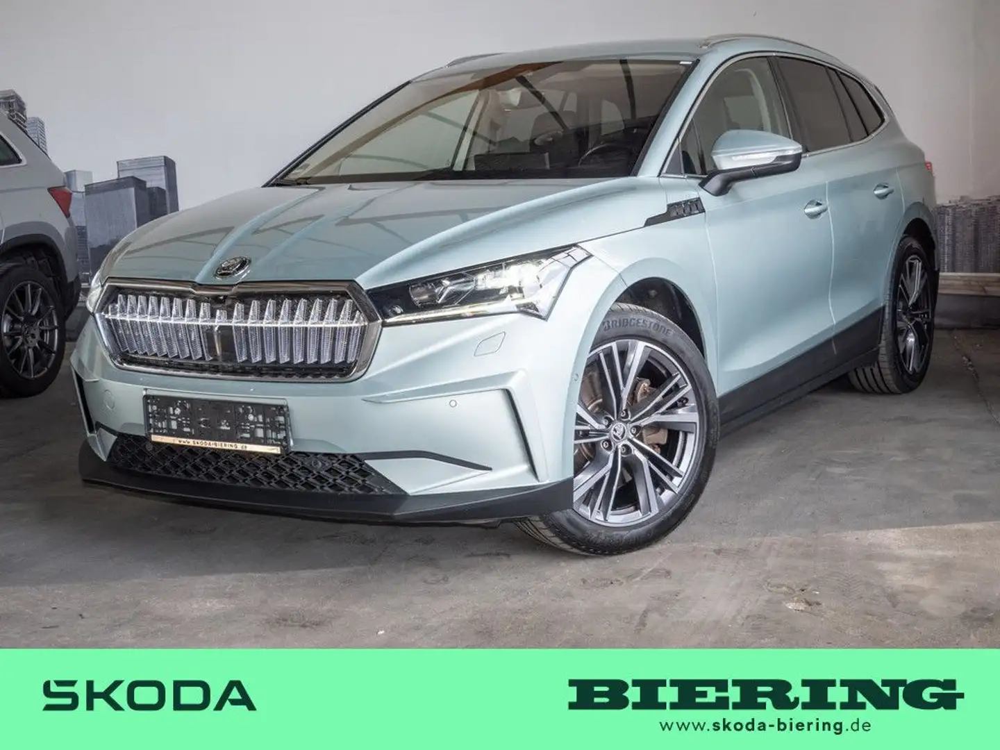 Skoda Enyaq iV 80 Suite SHZ LEDER KAMERA NAVI LED 360° Argent - 1