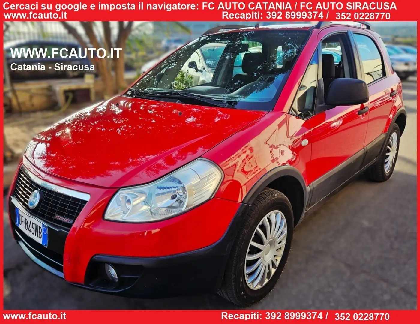 Fiat Sedici 1.9 MJT 4x4 Experience Rouge - 1