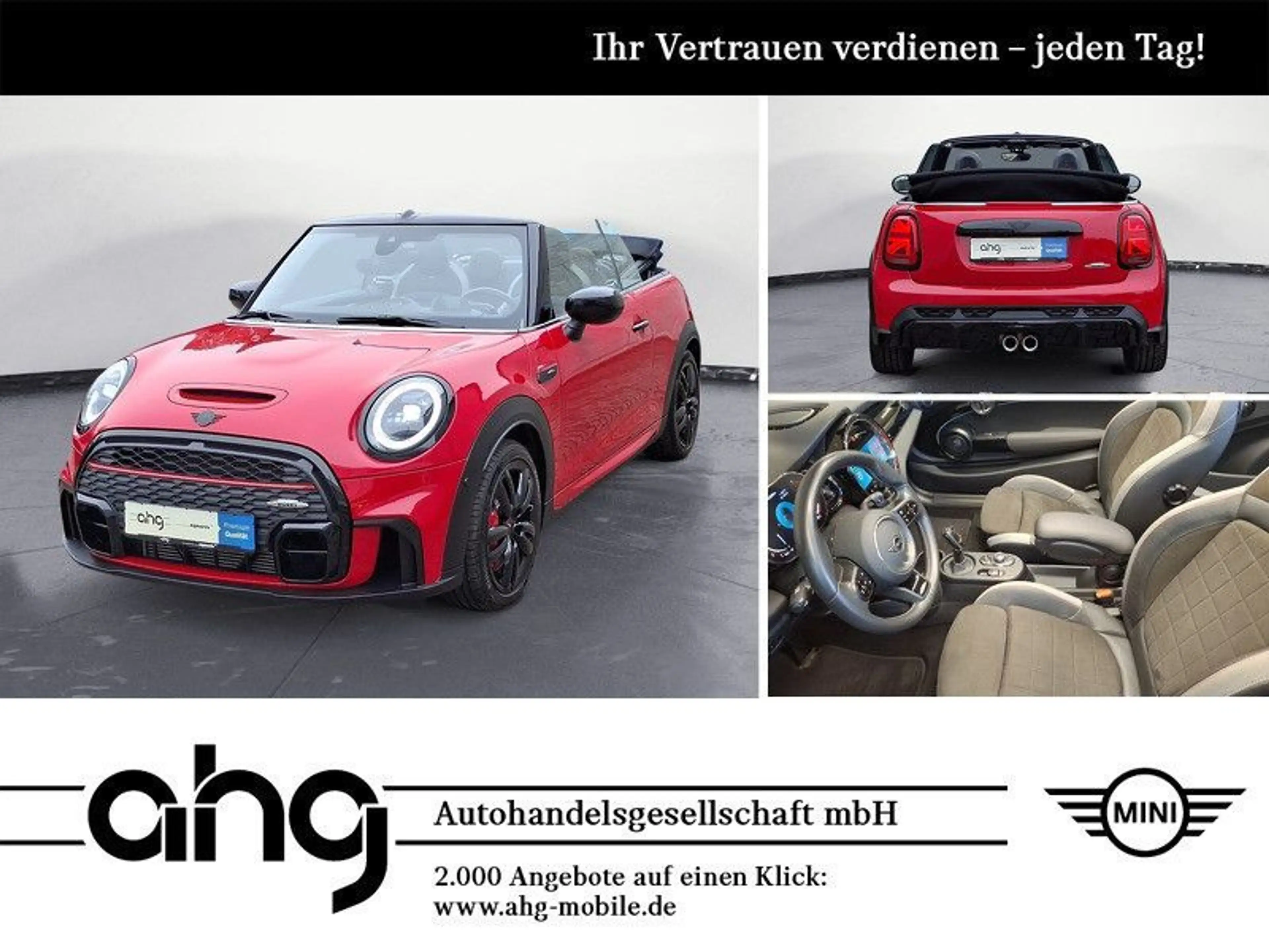MINI John Cooper Works Cabrio JCW Trim Steptronic Nav