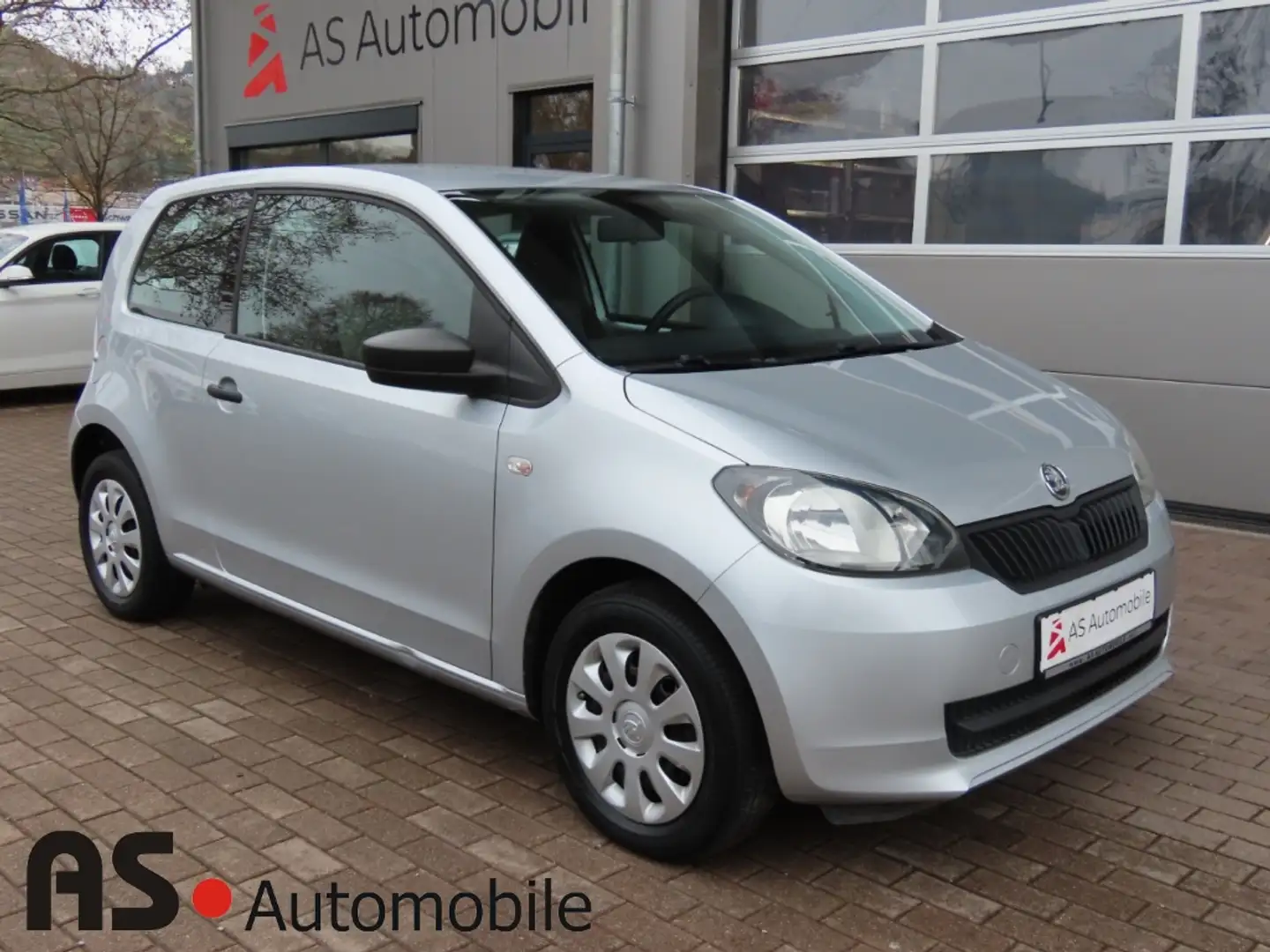Skoda Citigo Active 2.Hd*HU 11/27*Klima*CNG-Erdgas Silber - 1