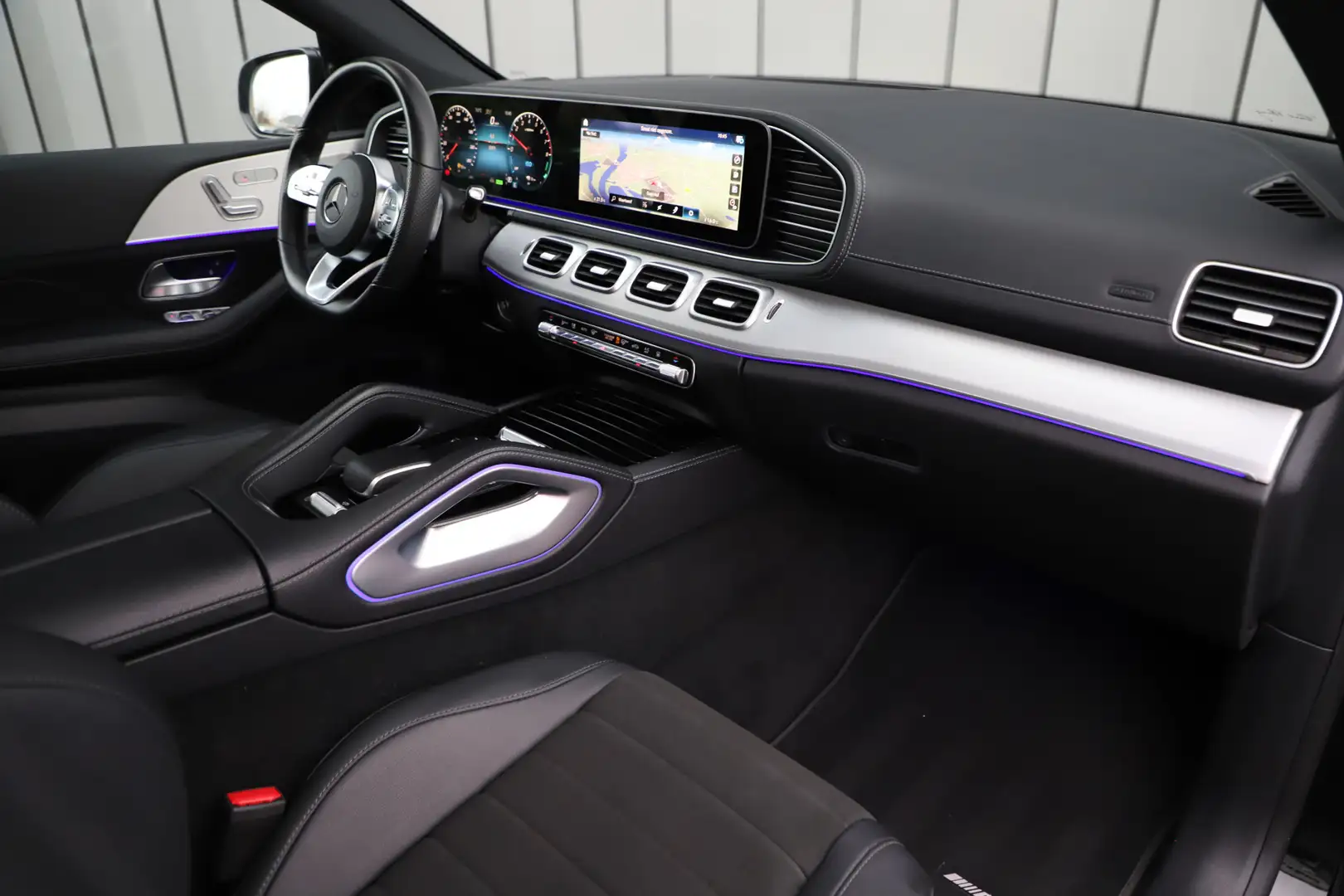 Mercedes-Benz GLE 350 Coupé 350e AMG 4-Matic | 333PK | Luchtvering | Hea Schwarz - 2