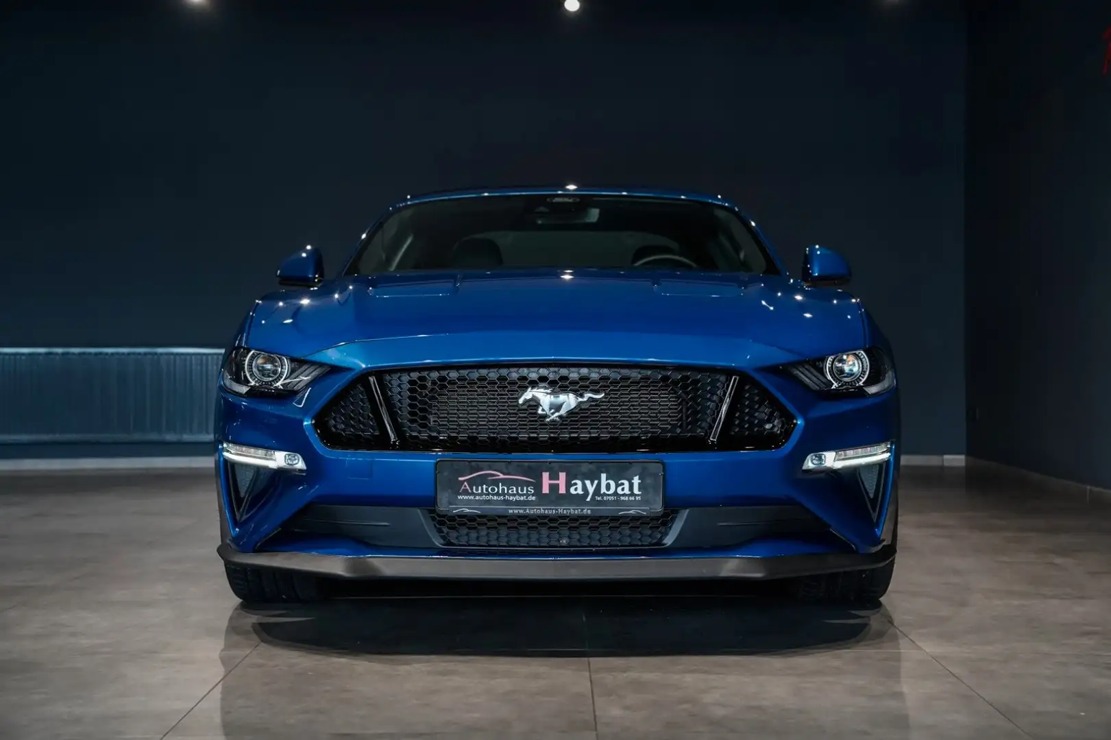Ford Mustang GT 5.0 Premium2-Leder-Kamera-B&O Blau - 2