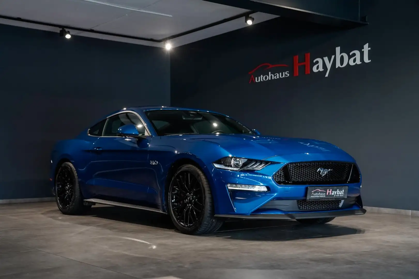 Ford Mustang GT 5.0 Premium2-Leder-Kamera-B&O Blau - 1