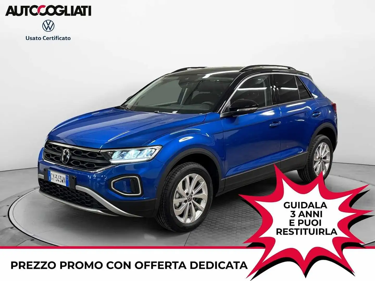 Volkswagen T-Roc 1.5 TSI ACT EDITION PLUS DSG 150CV Nero - 1