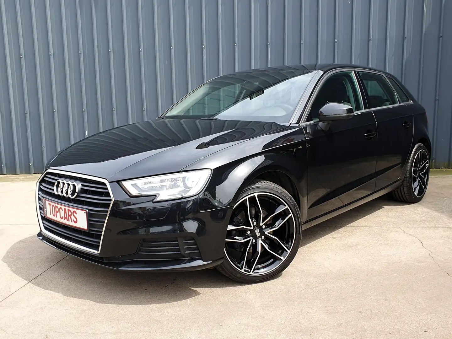Audi A3 30 TFSI Sportback 2019 Euro6❕ GPS, Bluetooth,.. Zwart - 2