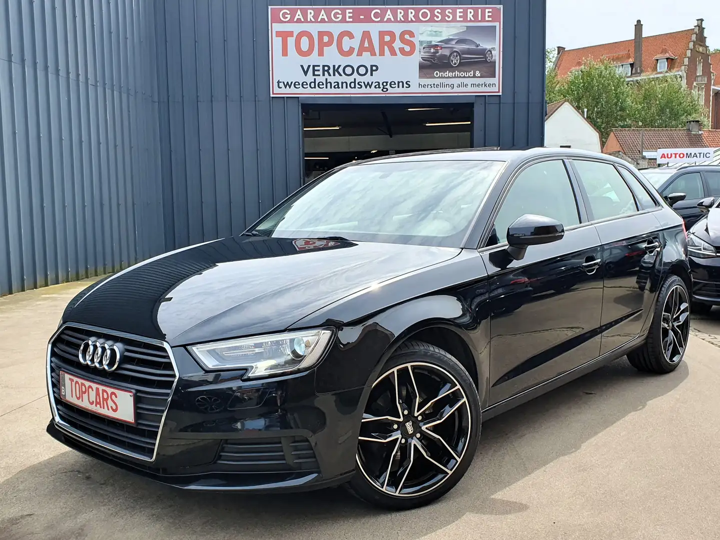 Audi A3 30 TFSI Sportback 2019 Euro6❕ GPS, Bluetooth,.. Zwart - 1
