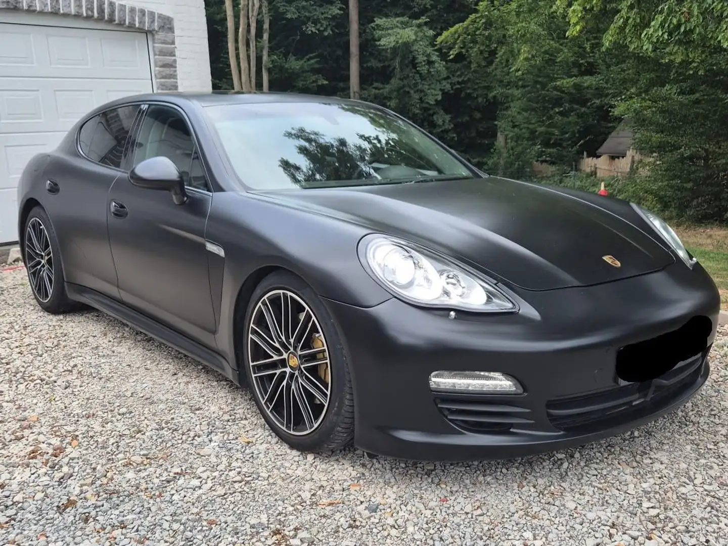 Porsche Panamera Panamera 3.0 D V6 DPF Tiptronic Noir - 1