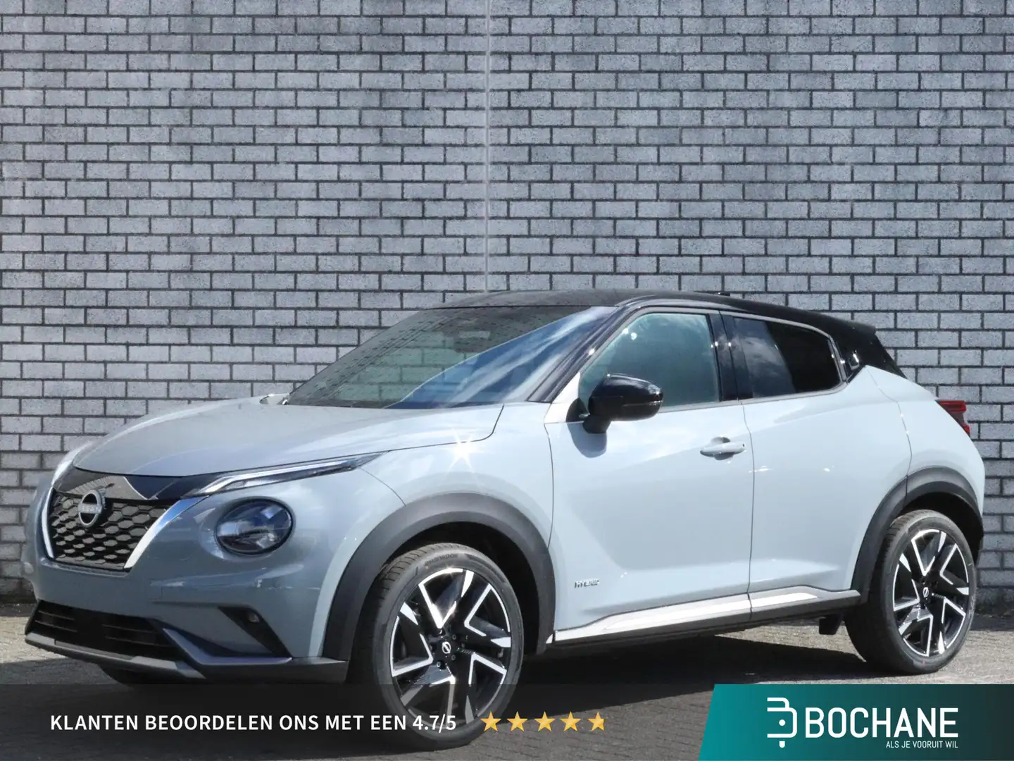 Nissan Juke 1.6 Hybrid 143 N-Design Nú met € 6.200,- voordeel Grijs - 1