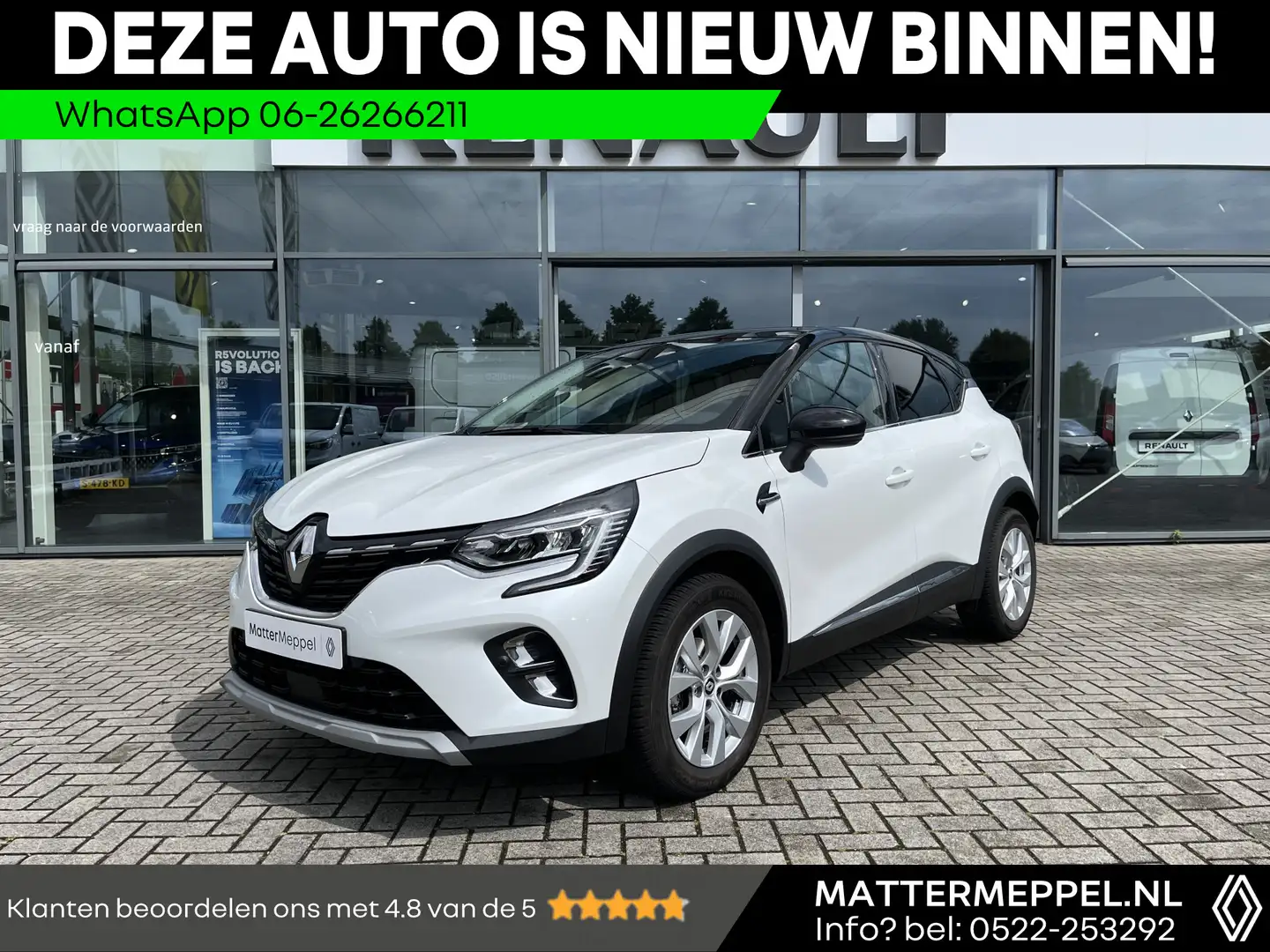 Renault Captur 1.0 TCe 90 Intens NL Auto | All Seasons | Camera + Bianco - 1
