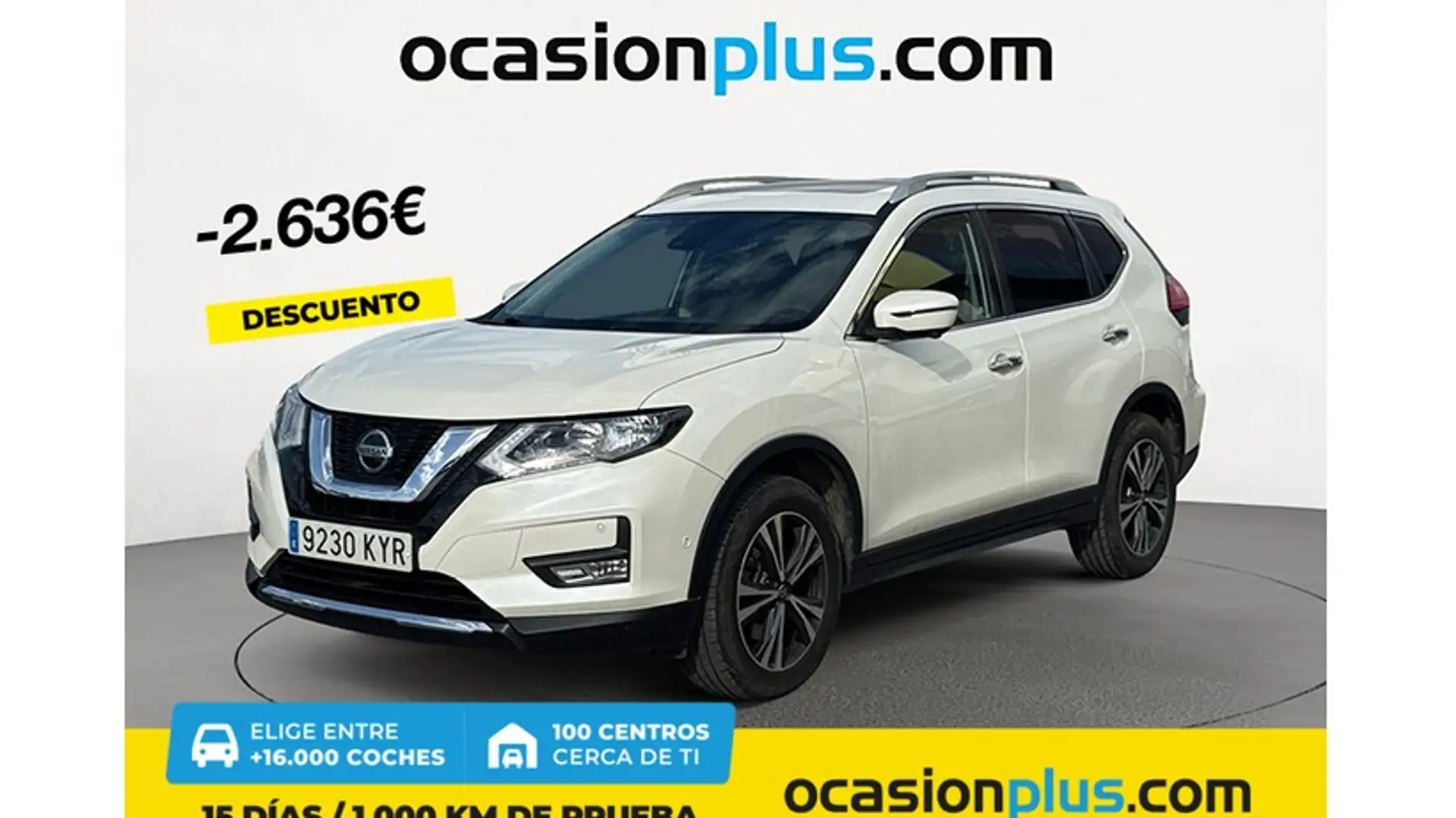 Nissan X-Trail 1.7 dCi N-Connecta 4x2 CVT Blanc - 1