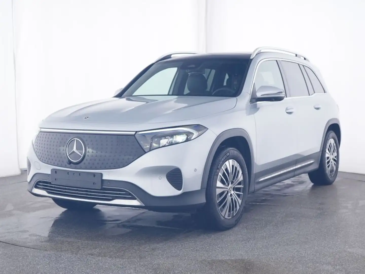 Mercedes-Benz EQB 350 4M Progressive+Pano+DISTRON+KEYLESS+Memo Srebrny - 2