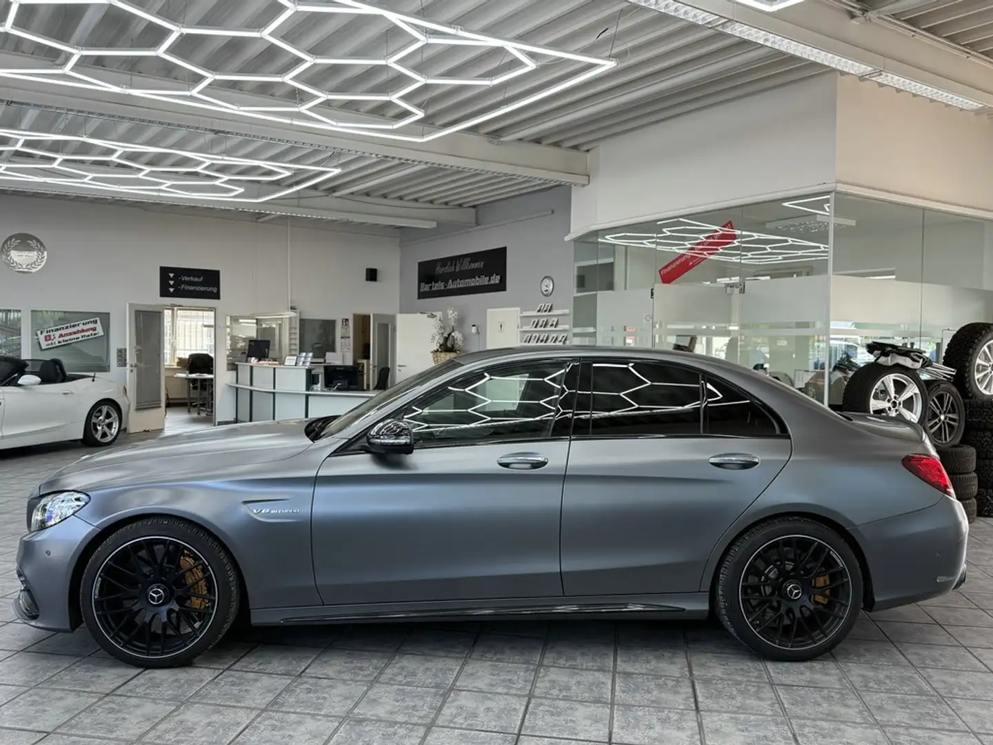 Mercedes-Benz C 63 AMG S, Performance Sitze, Burmester Grau - 2
