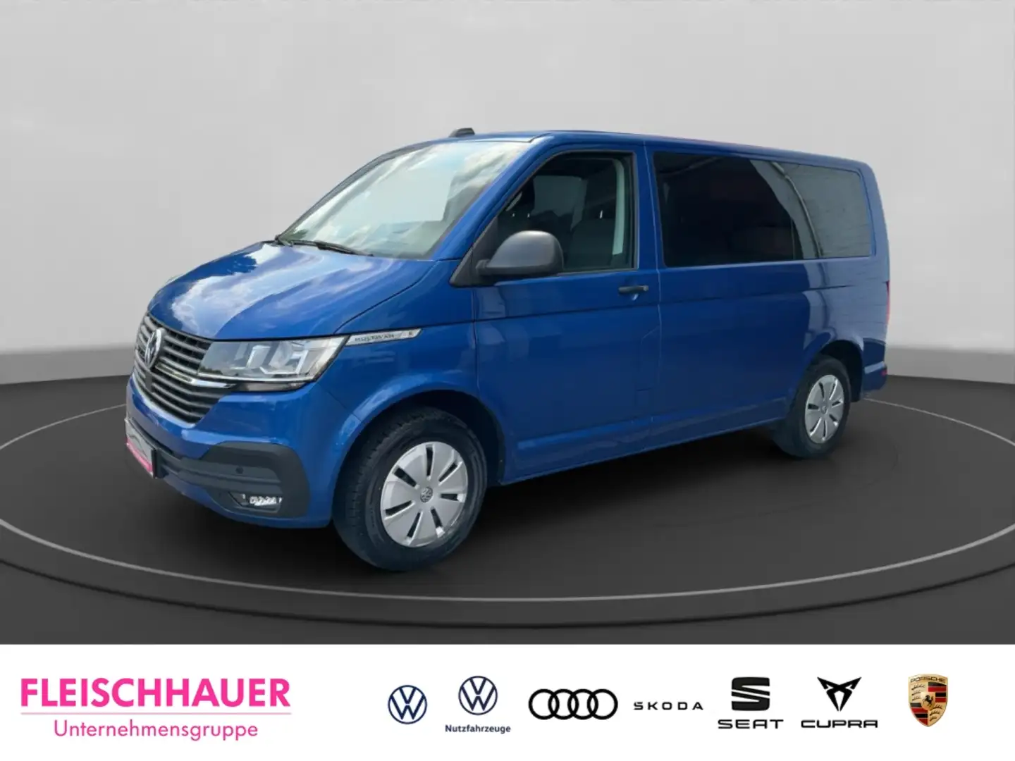 Volkswagen T6.1 Multivan 2.0 TDI DSG Klimaautom. PDC Rückfahrkam. Garantie Blu/Azzurro - 1
