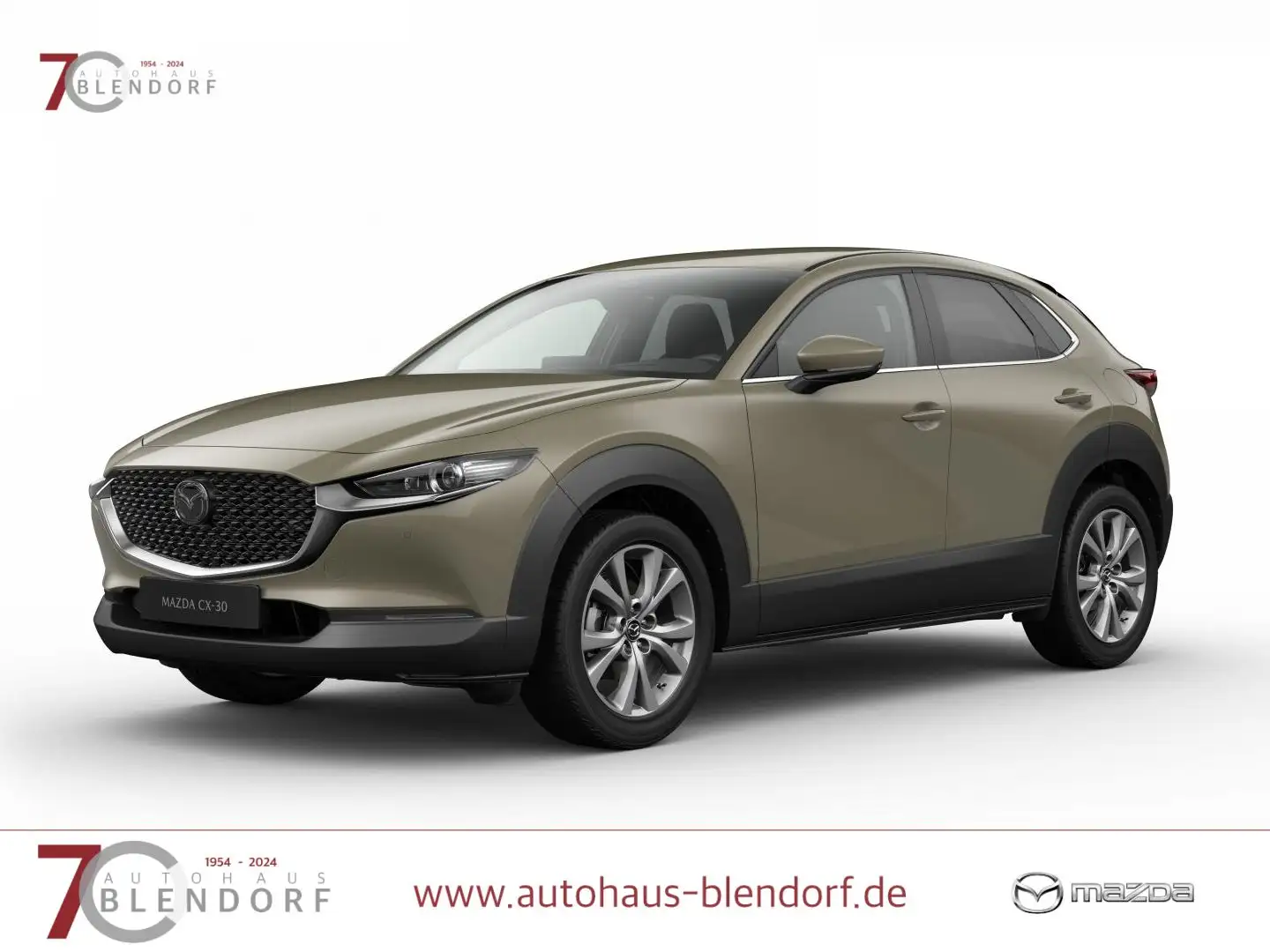 Mazda CX-30 Exclusive-Line 140 Automatik BOSE|Navi|Matrix-LED Braun - 1