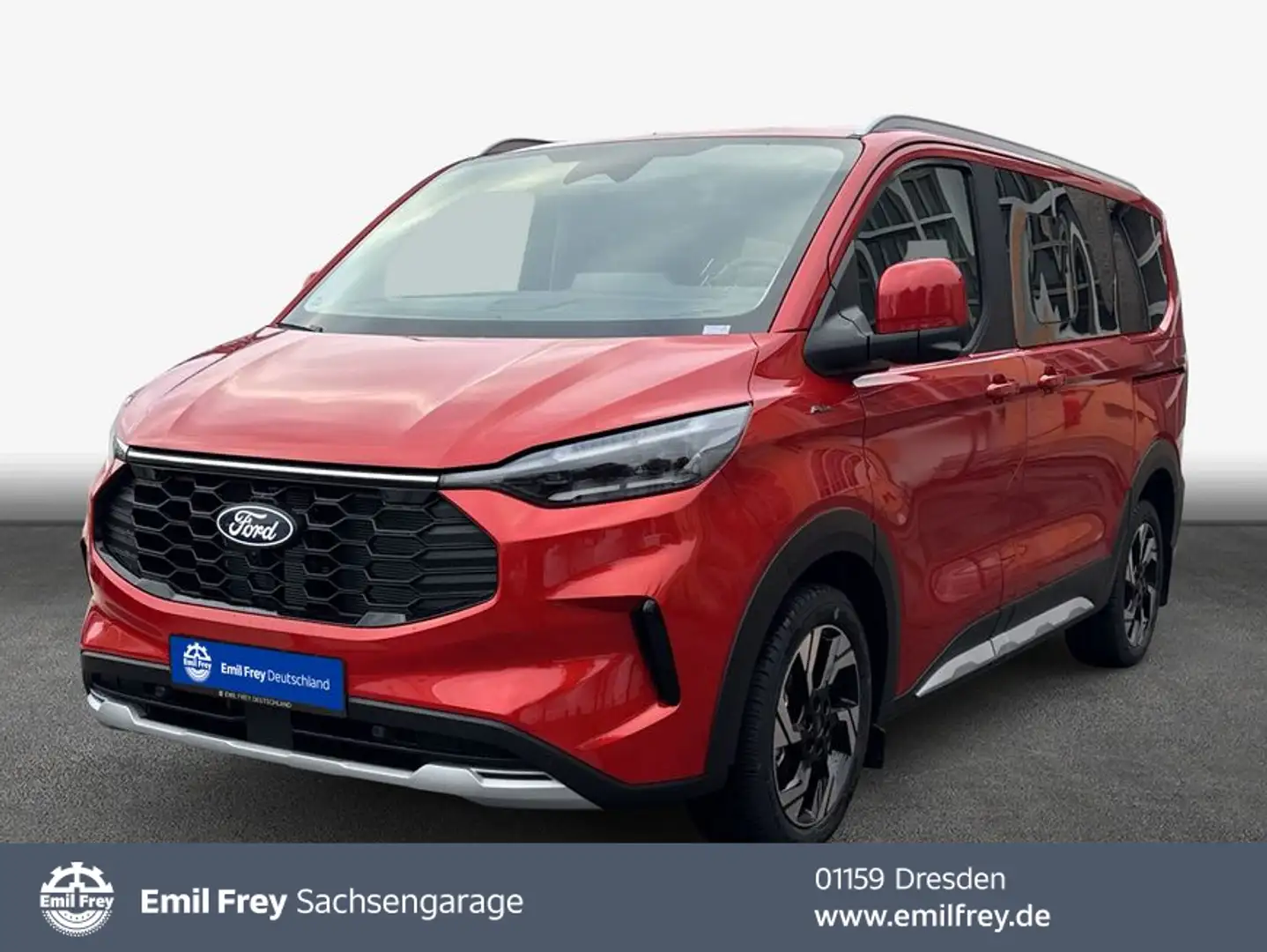 Ford Tourneo Custom 320 L1H1 VA Autm. Active 125 kW, 5- Roşu - 1