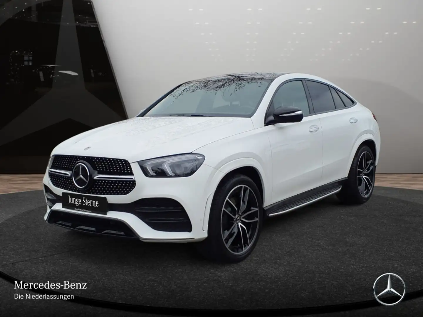 Mercedes-Benz GLE 400 d Coupé 4M AMG+NIGHT+PANO+360+MULTIBEAM Weiß - 2