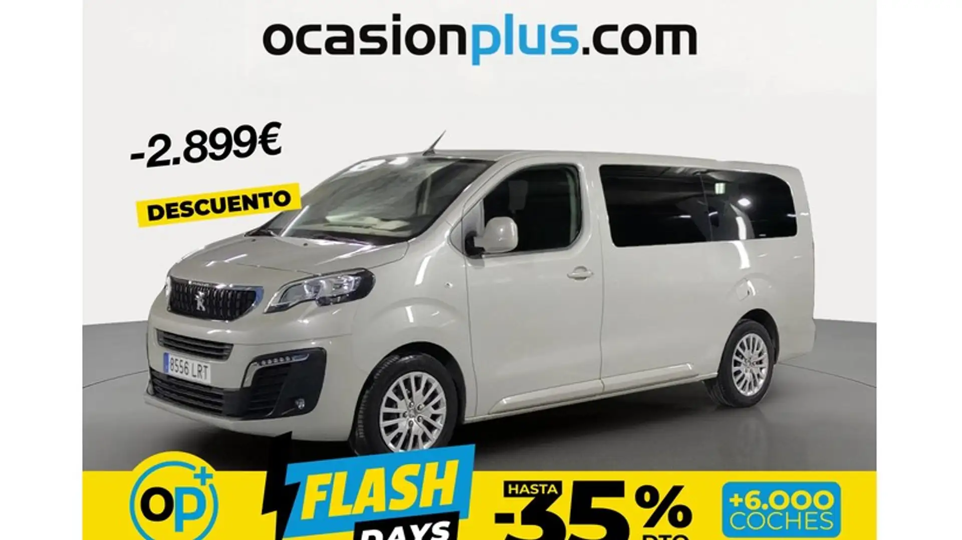 Peugeot Traveller 1.5BlueHDI Business Long 120 Gris - 1