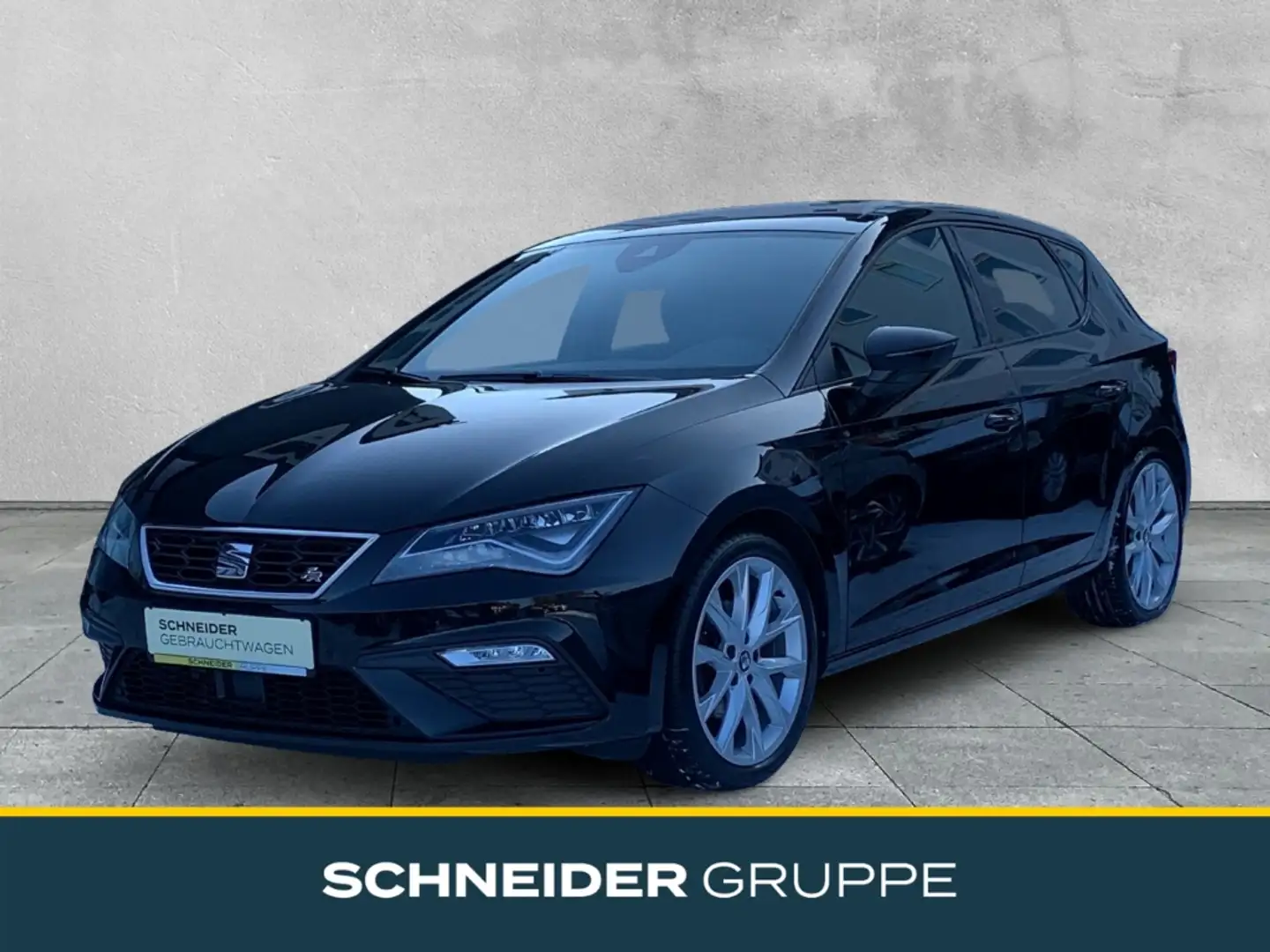 SEAT Leon 1.5 TSI FR PANO+PDC+BEATS+NAVI+KESSY+SHZ Schwarz - 1