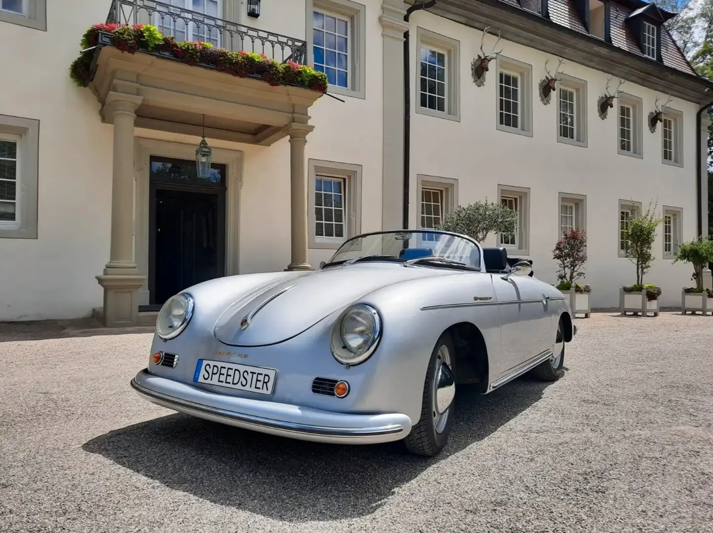 Porsche 356 Speedster Replika Silber - 1