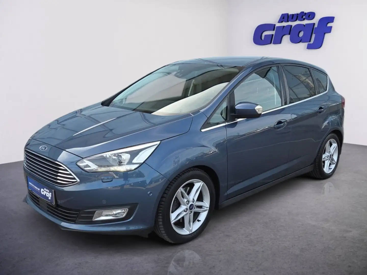 Ford C-Max Titanium X 2,0 TDCi S/S Powershift Aut. Blau - 1