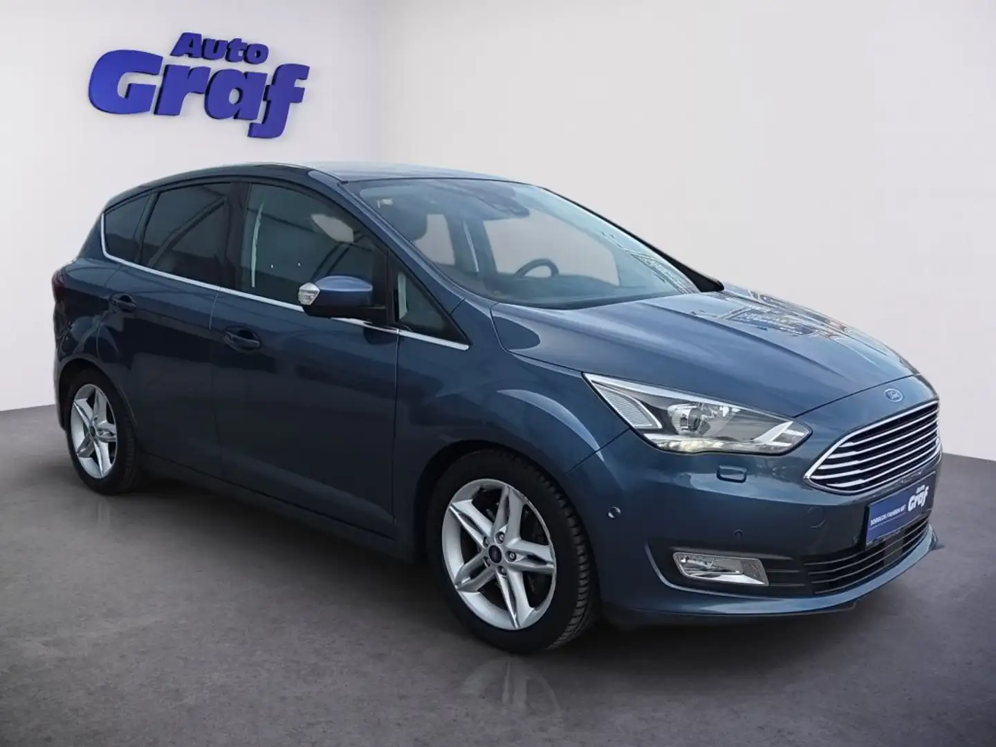 Ford C-Max Titanium X 2,0 TDCi S/S Powershift Aut. Blau - 2