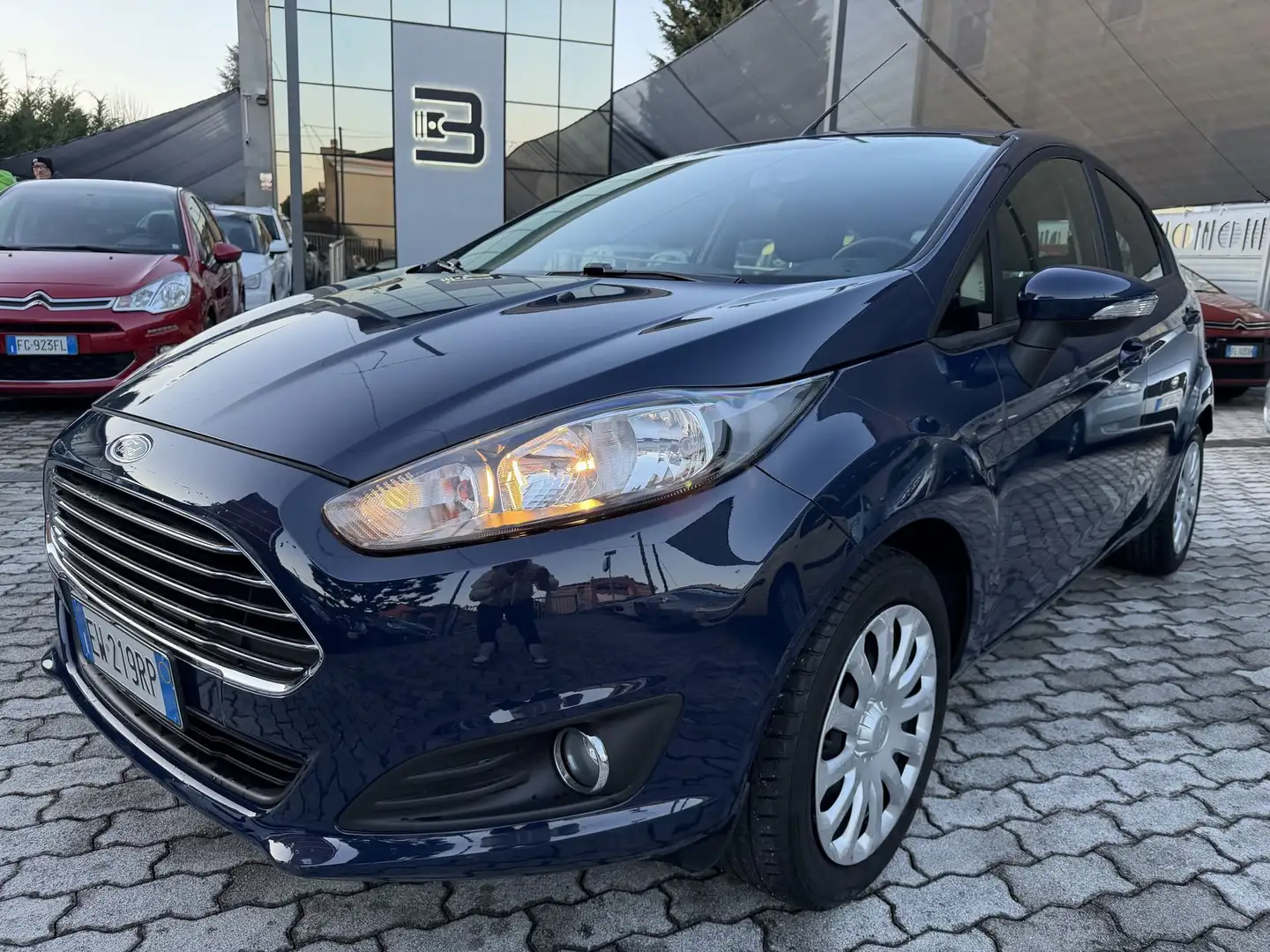 Ford Fiesta Fiesta 5p 1.2 Business 60cv IDONEA NEOPATENTATI Bleu - 1
