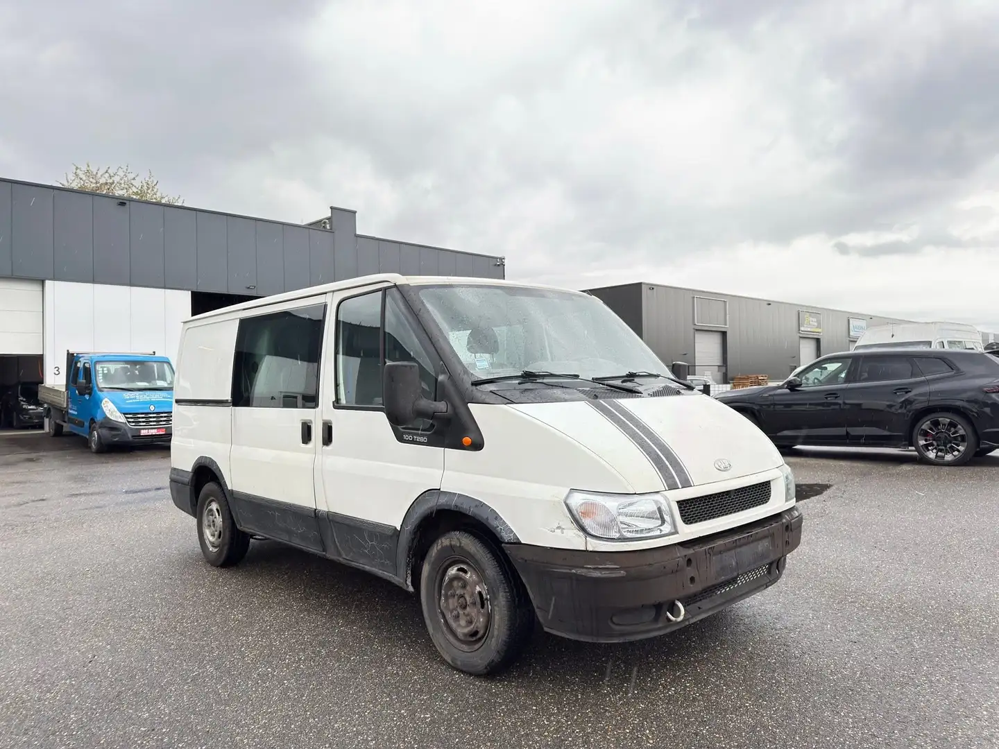 Ford Transit 2.0 tdci - LICHTE VRACH Dubbele cabine 6 PL Alb - 1