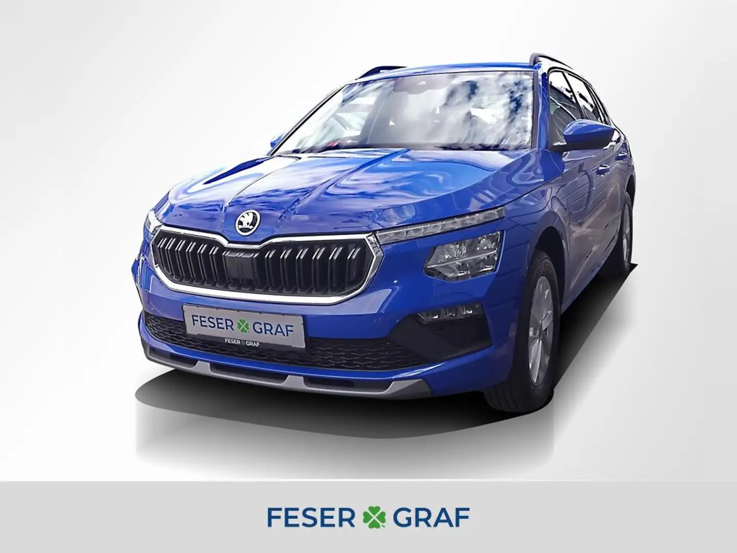 Skoda Kamiq 1.0 TSI Selection GRA LED PDC Smart Link Bleu - 1