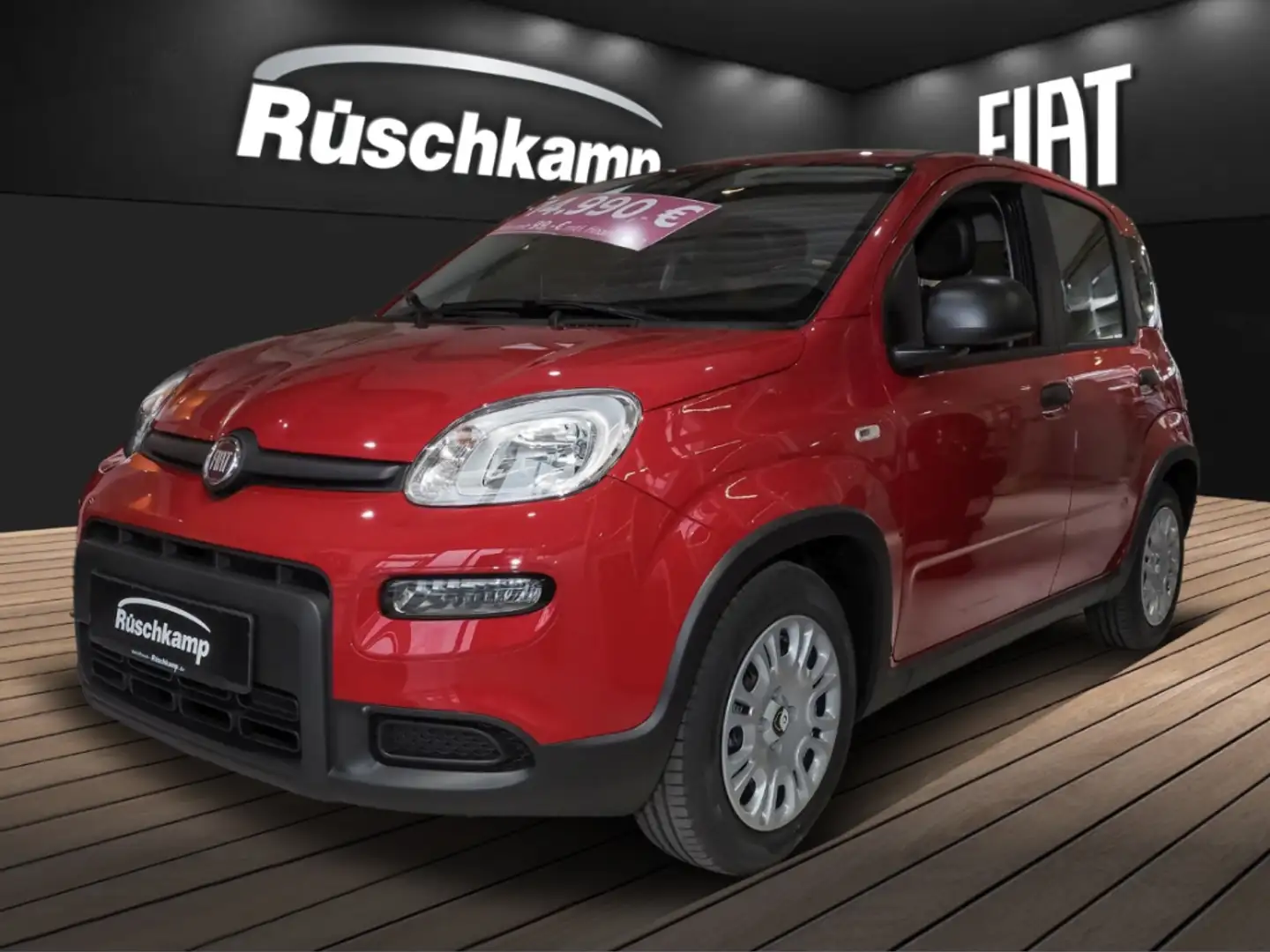 Fiat Panda Hybrid 1.0 PDC Klima Spurhalteassistent Temp. Rot - 1