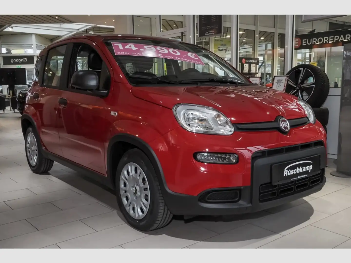Fiat Panda Hybrid 1.0 PDC Klima Spurhalteassistent Temp. Rot - 2