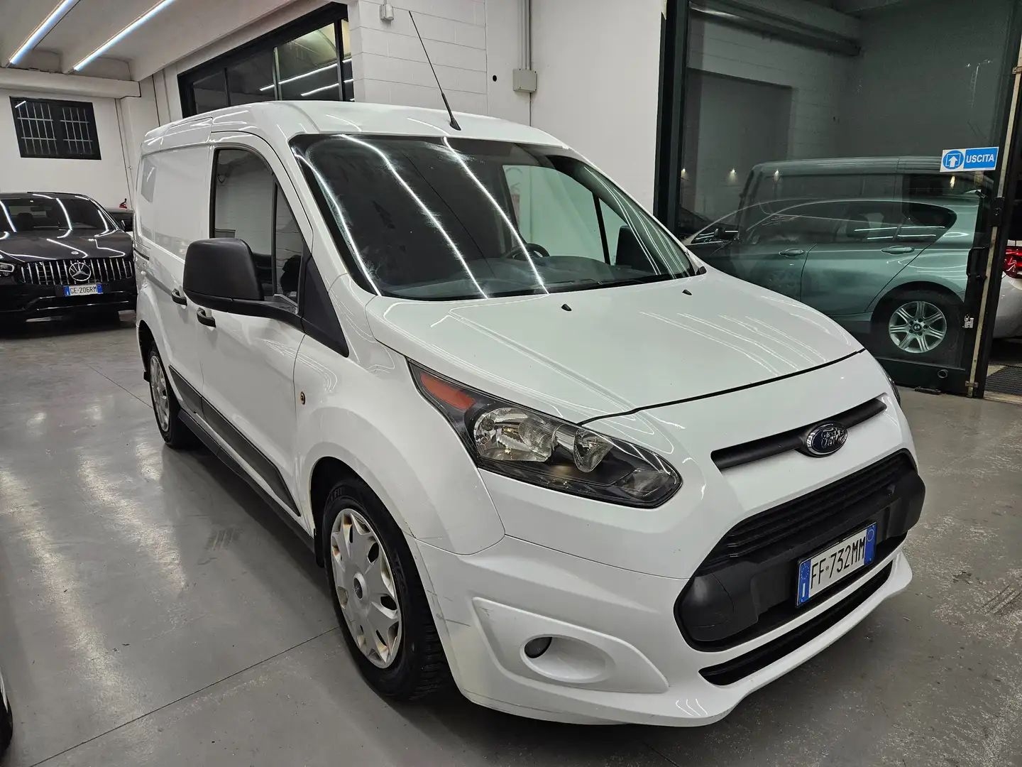 Ford Transit Connect 1.6 Autom. lavori certificati Bianco - 1