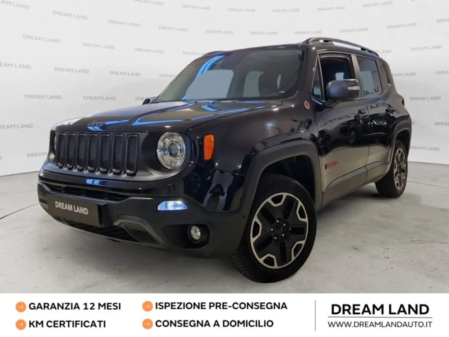 Jeep Renegade 2.0 Mjt 170CV 4WD Active Drive Low Trailhawk Noir - 1
