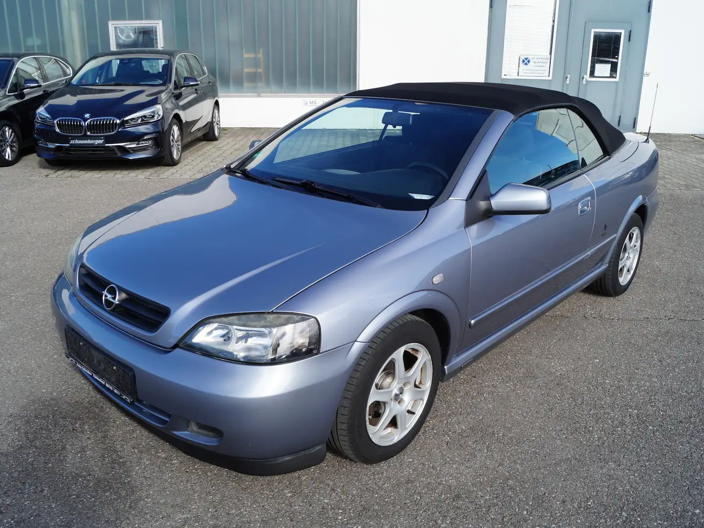 Opel Astra Cabrio 1.6 16V Bertone *Klima*TOP-Zustand Silber - 1
