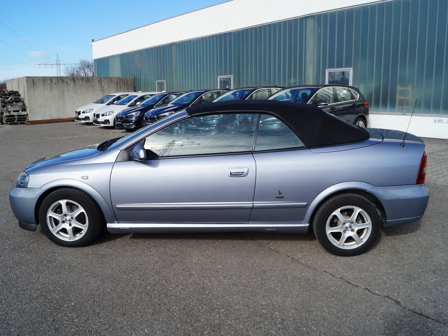 Opel Astra Cabrio 1.6 16V Bertone *Klima*TOP-Zustand Silber - 2