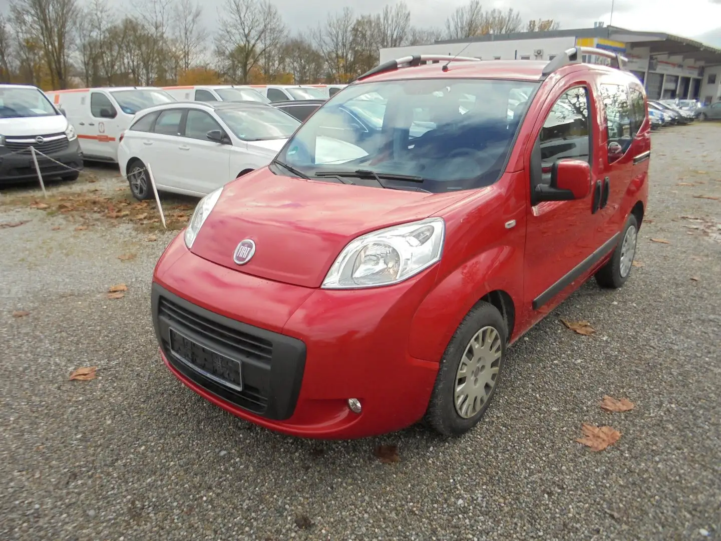 Fiat Qubo 1.3 JTD Dynamic ~ 1.Hd ~ Gepflegt ~ Klima ~ Rot - 1