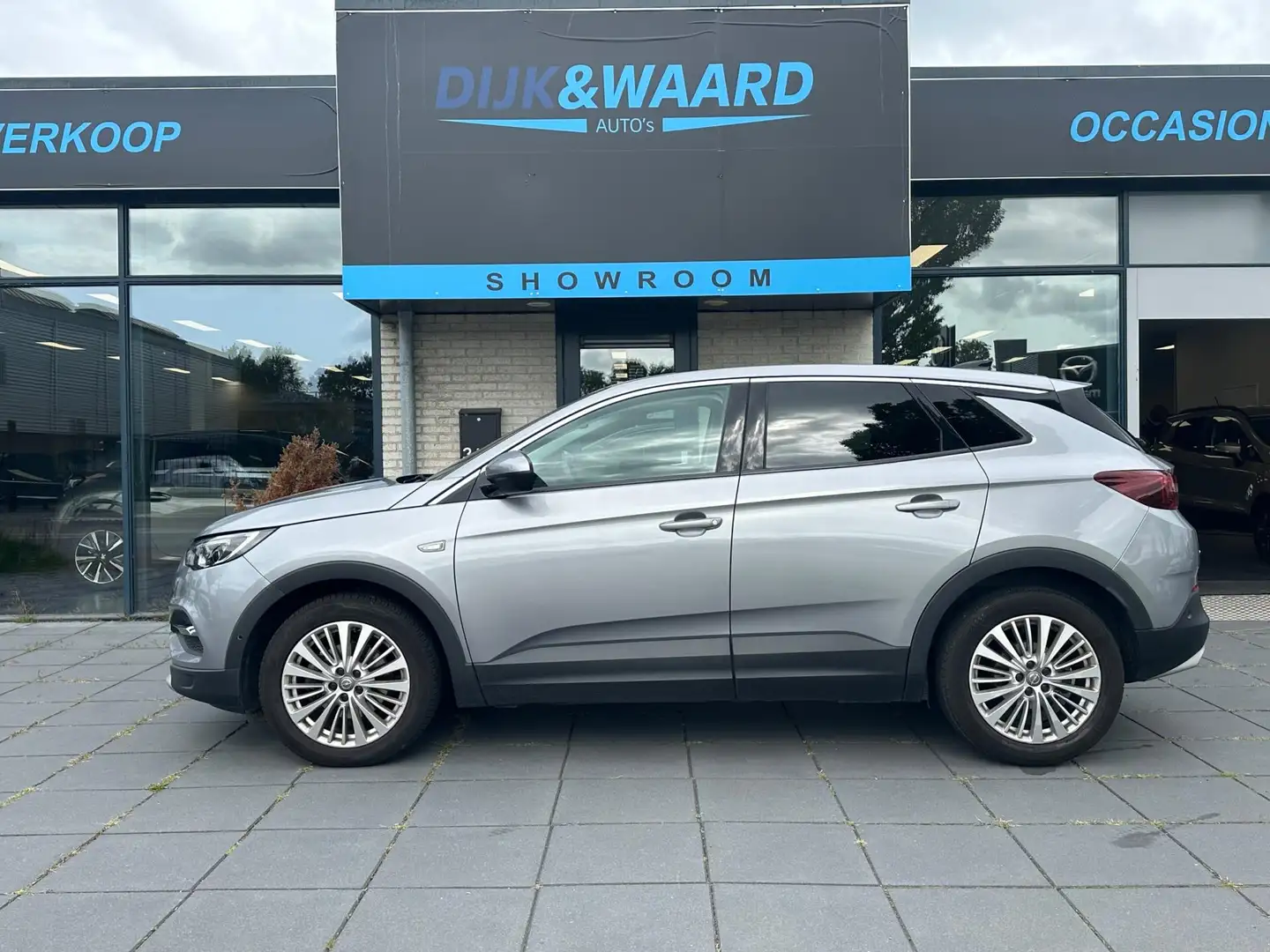 Opel Grandland X 1.2 Turbo Business Executive | ACHTERUITRIJCAMERA| Grijs - 2