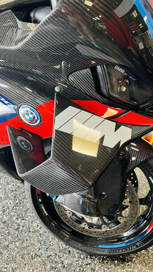 BMW M 1000 RR KIT CARBONIO Blanc - 2