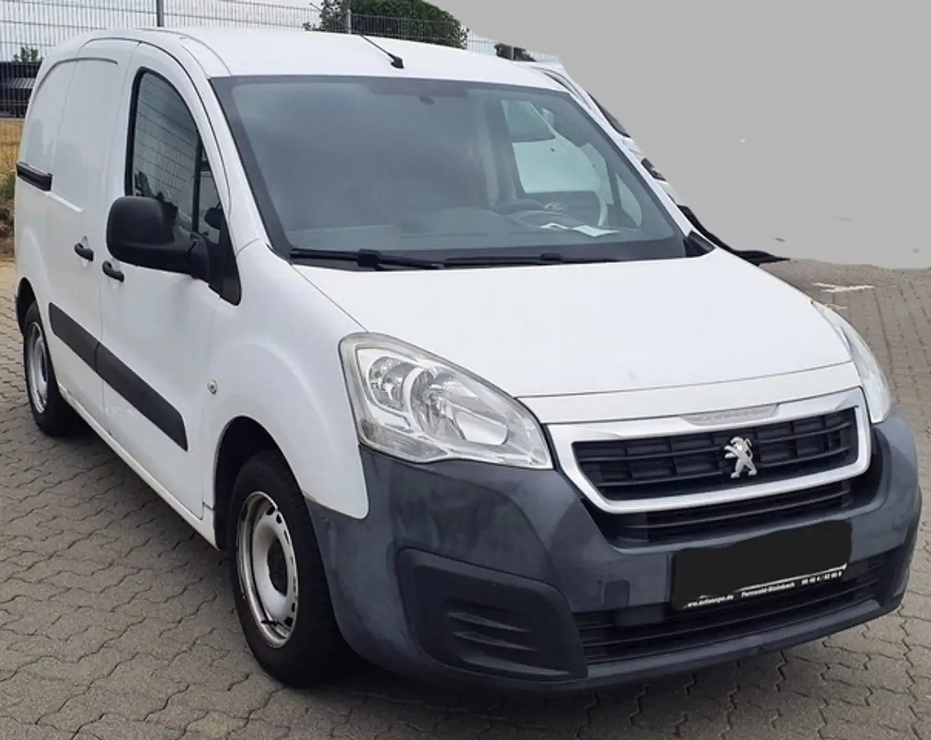 Peugeot Partner LKW Kasten 1,6BlueHDi nur 16tkm PREMIUM Blanco - 1