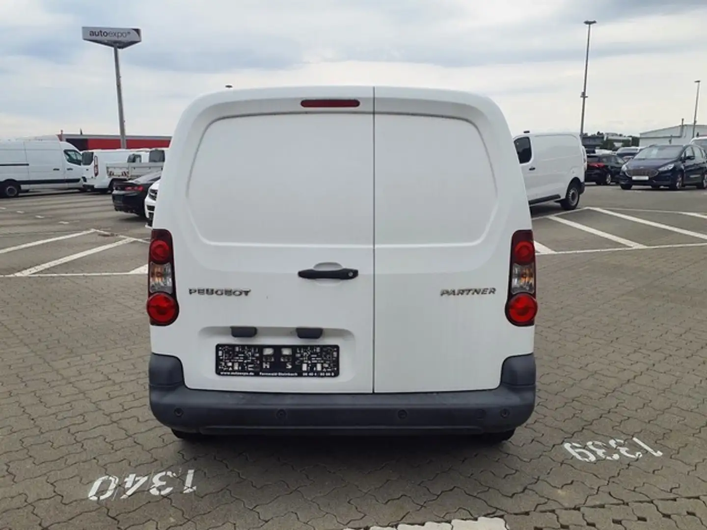 Peugeot Partner LKW Kasten 1,6BlueHDi nur 16tkm PREMIUM Blanco - 2