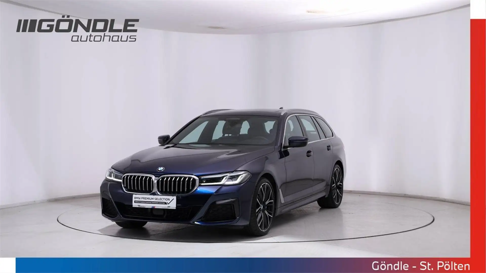 BMW 540 d xDrive Bleu - 1