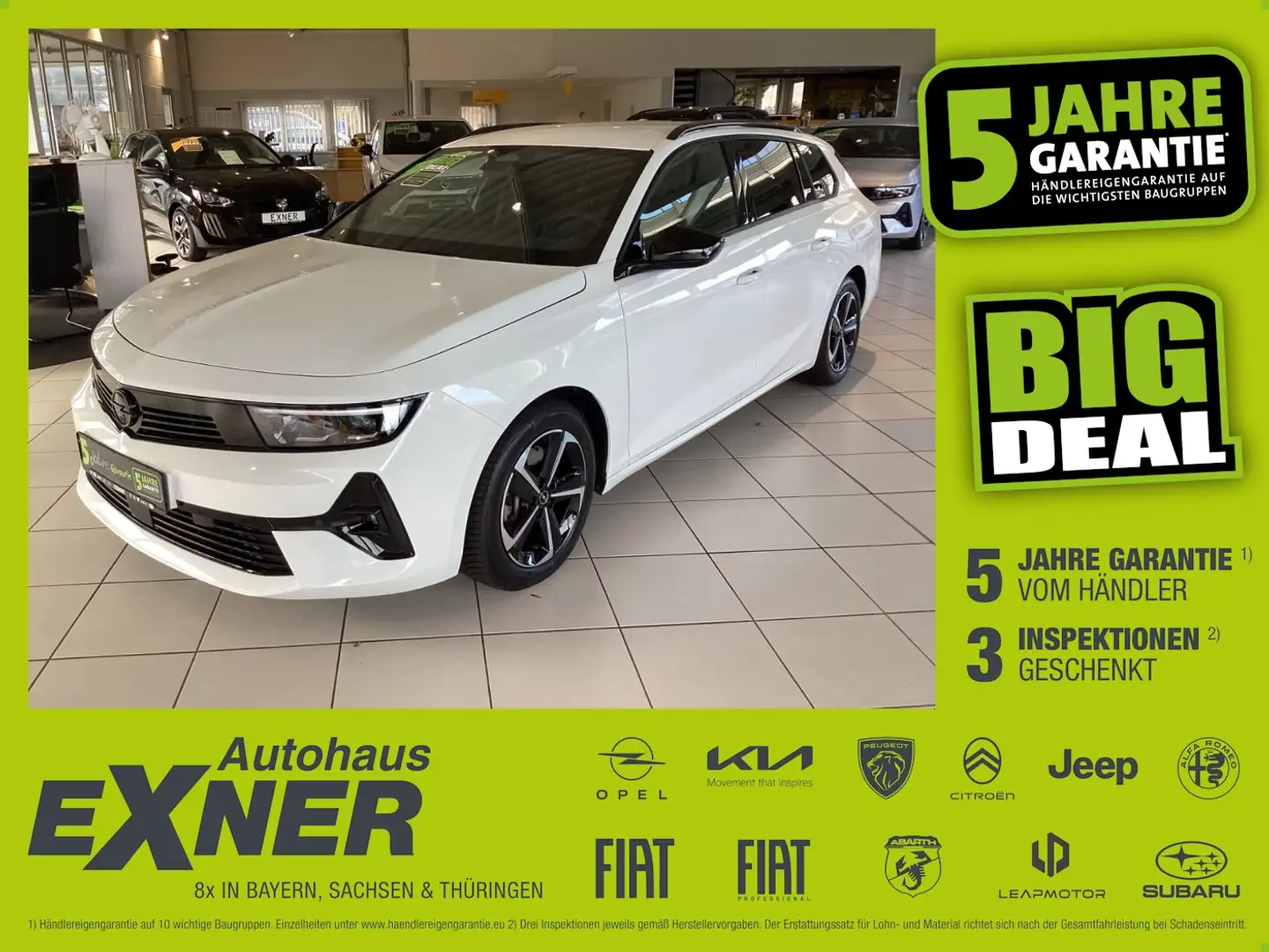Opel Astra L Sportstourer 1.2 Turbo GS AHK+LED+Navi Blanc - 1