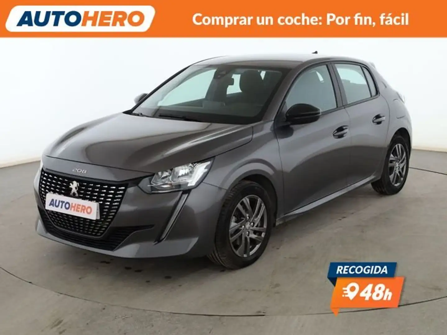 Peugeot 208 1.5 Blue-HDi Active Pack Gris - 1