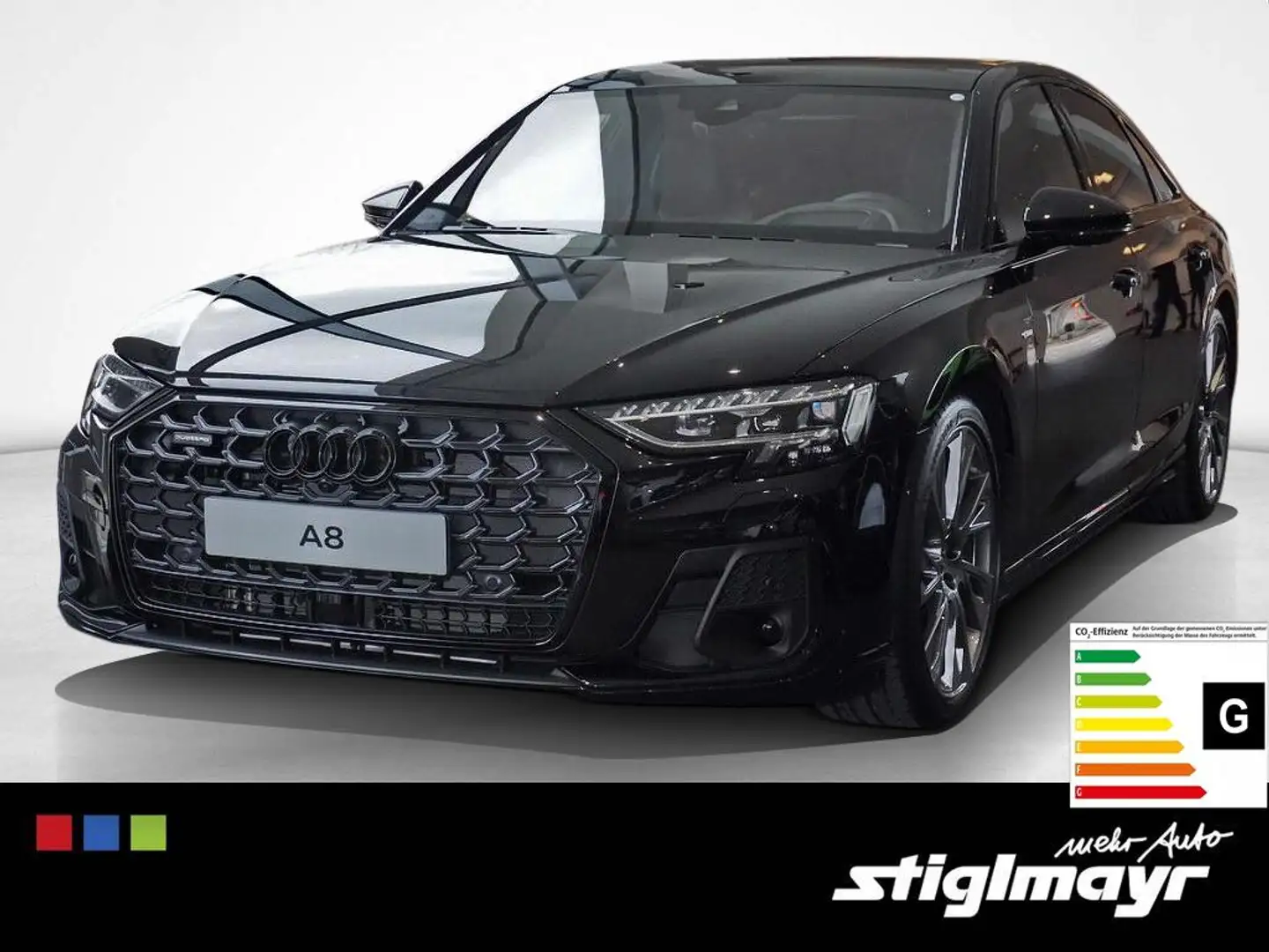 Audi A8 50 TDI quattro Nachradar *Vollausstattung* Noir - 1