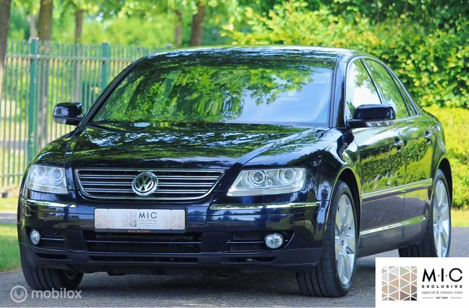 Volkswagen Phaeton 6.0 W12 4p | 94.000 km - BTW | Inruil mog Blauw - 1