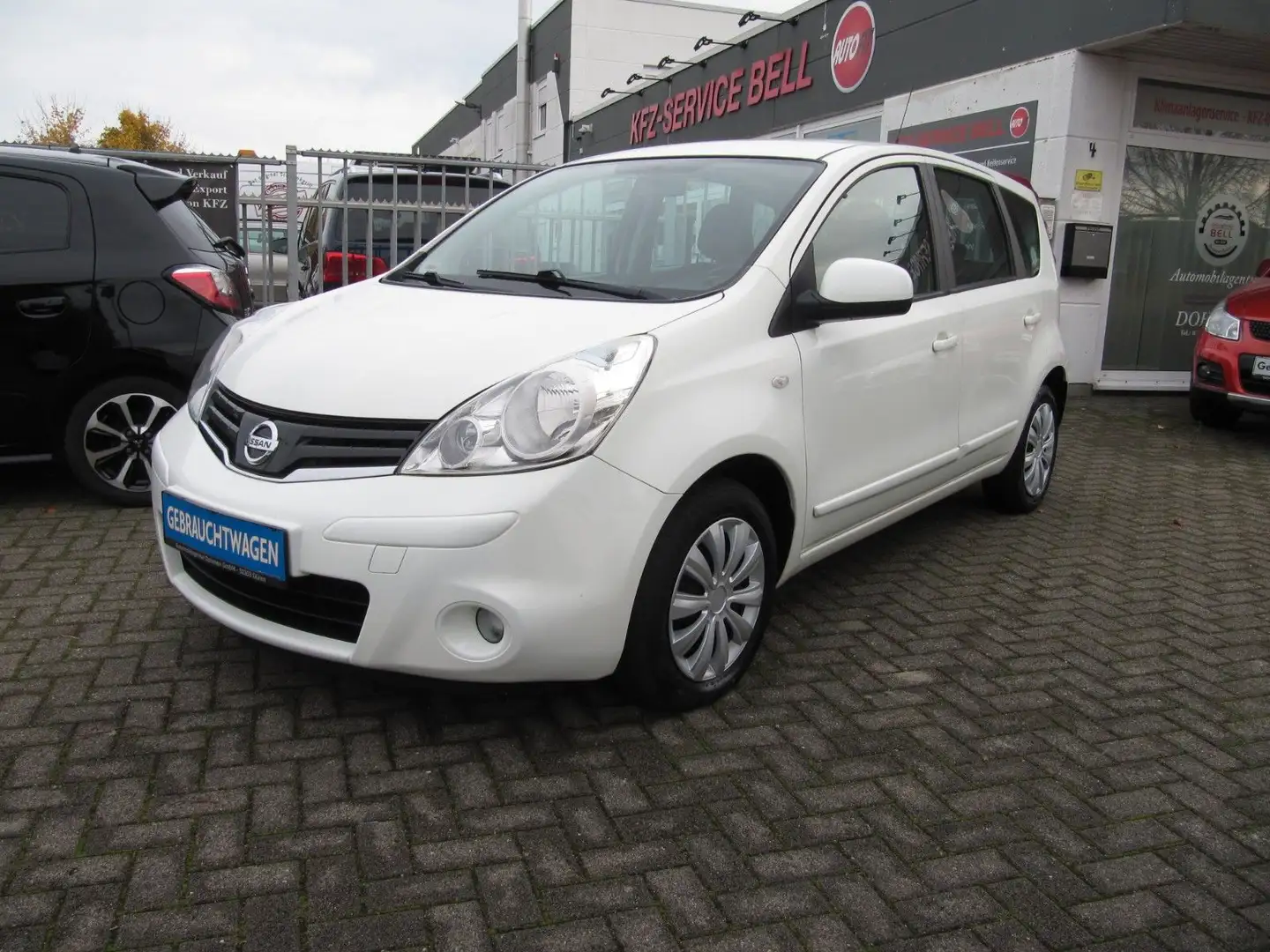 Nissan Note Acenta,Navi,Klima,1.Hand,Tempomat,Top! Weiß - 1
